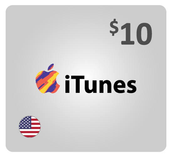 Apple & iTunes Giftcard $10 (US Store)