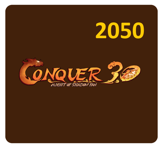 TQ Conquer Online - 2050 CP Card
