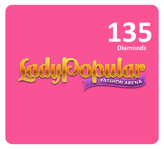 LadyPopular card - 135 diamonds 