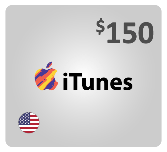 Apple & iTunes Giftcard $150 (US Store)