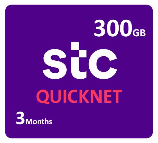 QuickNet - 300 GB for 3 Months.