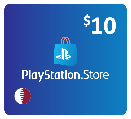 PlayStation Network - $10 PSN Card (Qatar Store)