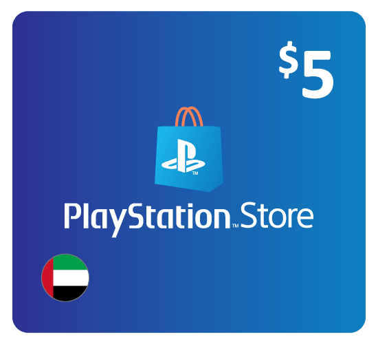 PlayStation Network - $5 PSN Card (UAE Store)