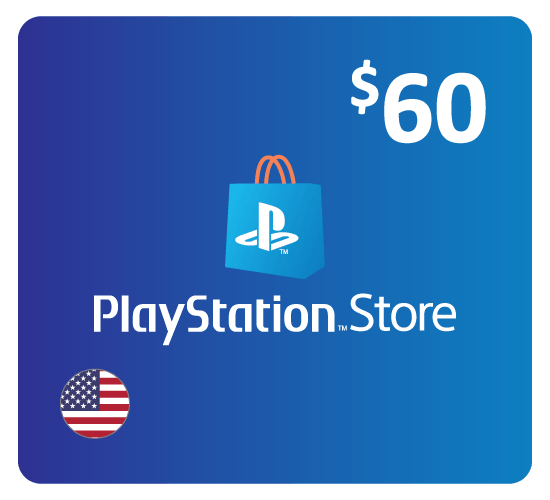PlayStation Network - $60 PSN Card (United States Store)