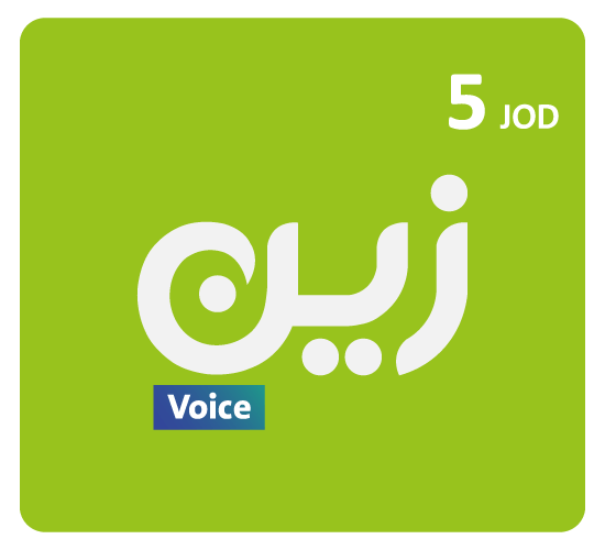 Zain Voice JOD 5