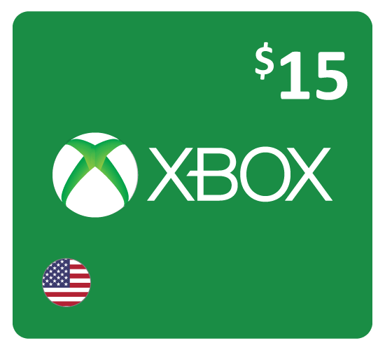 Xbox Live $15 Gift Card  (US Store Works in USA Only)