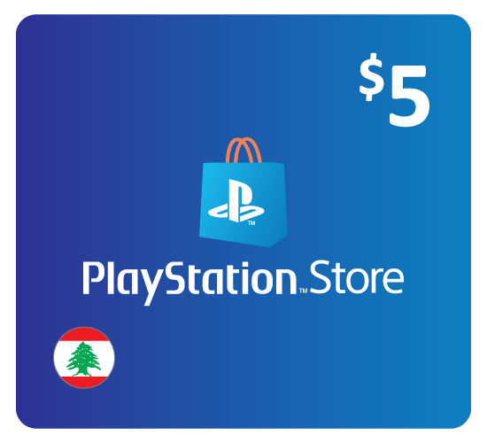 PlayStation Network - $5 PSN Card (Lebanon Store)