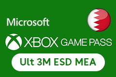 Microsoft Xbox Game Pass - 3 Months (Bahrain Store Works in Bahrain Only)