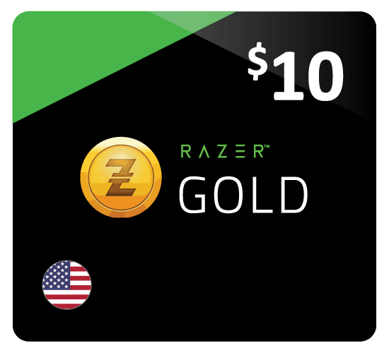 Razer Gold - $10 (US Store)