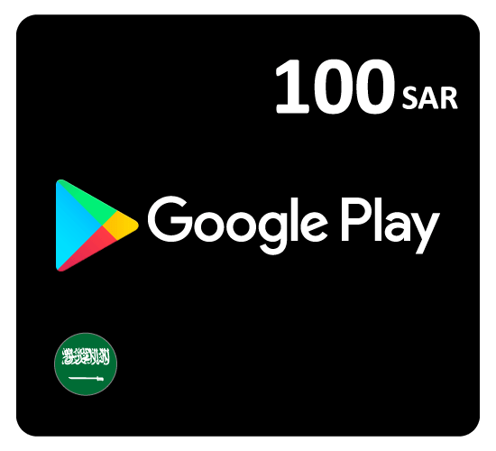 Google Play Gift Card SAR100 (Saudi Store Works in KSA Only)