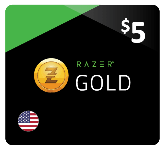 Razer Gold - $5 (US Store)