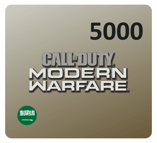 Call of Duty Modern Warfare 5000 Points (Saudi Store)