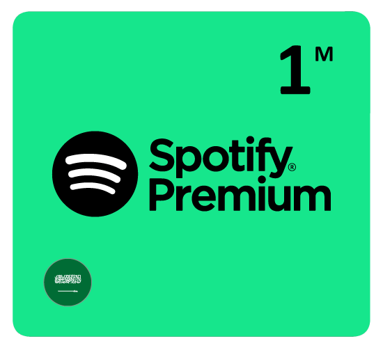 Spotify Premium 1 Month  Subscription (Saudi Store Only)