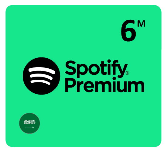 Spotify Premium 6 Months Subscription (Saudi Store Only)