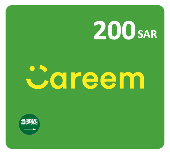 Careem Top-up Voucher for Customers SAR200