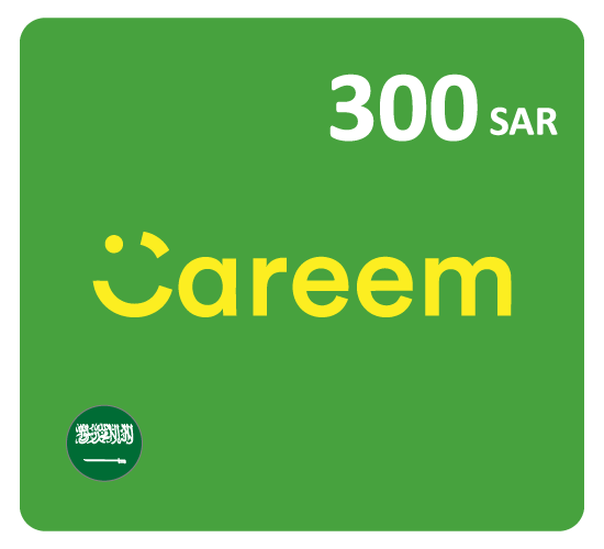 Careem Top-up Voucher for Customers SAR300