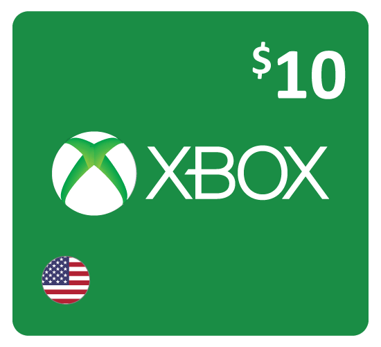 Xbox Live $10 Gift Card  (US Store Works in USA Only)