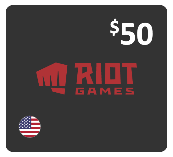 Riot Points $50 - 7200 RP (US)
