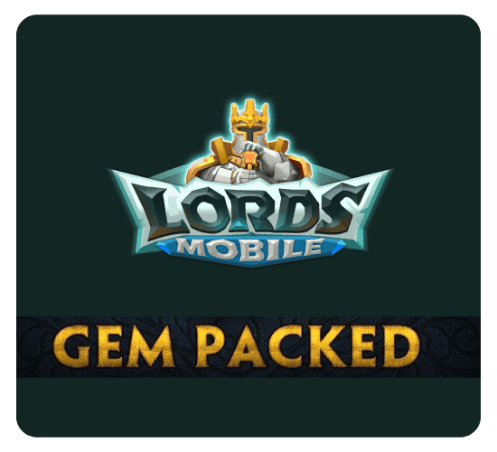 Lords Mobile Card (Gem Packed)