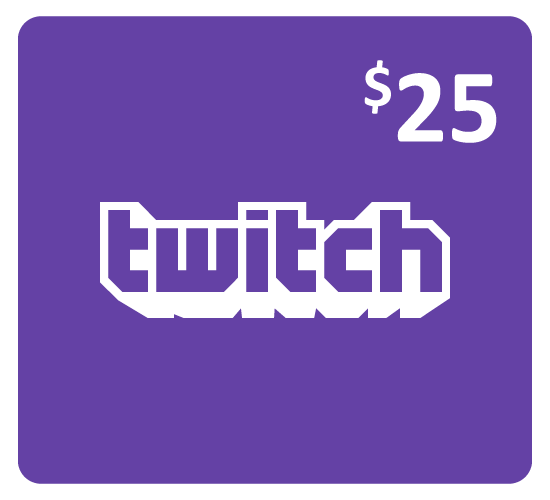 Twitch Card $25