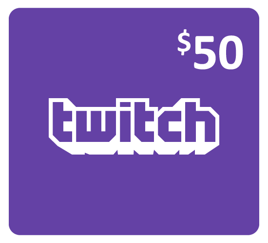 Twitch Card $50