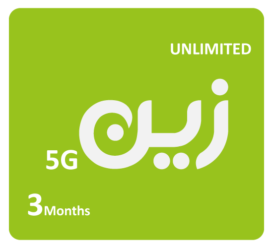 Zain 5G Unlimited - 3 Months