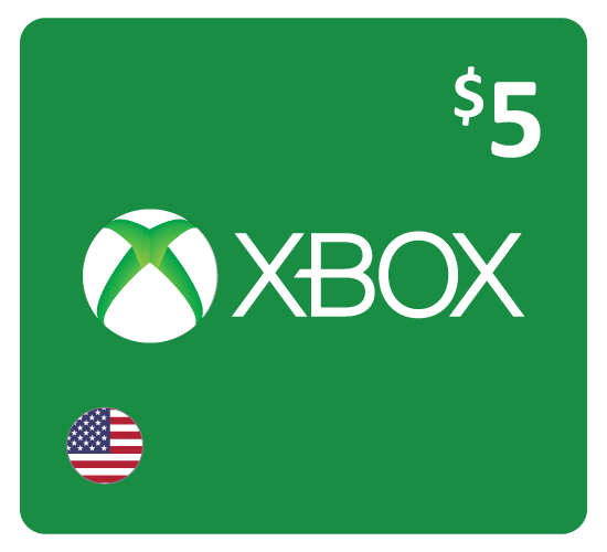 Xbox Live $5 Gift Card  (US Store Works in USA Only)
