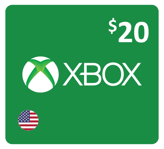 Xbox Live $20 Gift Card (US Store Works in USA Only)