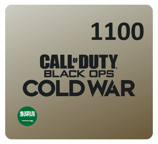 Call of Duty Black Ops Cold War 1100 Points (Saudi Store)