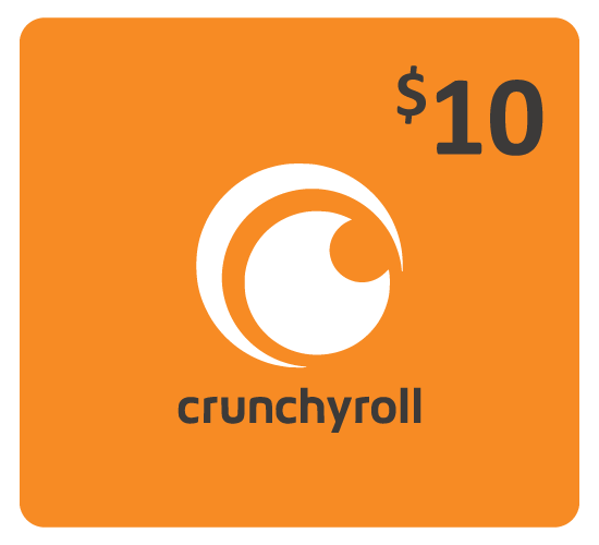Crunchyroll Store Giftcard $10 (US Store Works in USA Only)
