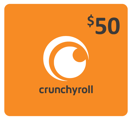 Crunchyroll Store Giftcard $50 (US Store Works in USA Only)