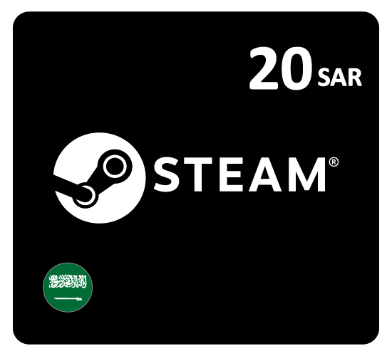 Steam Wallet Card - SAR 20