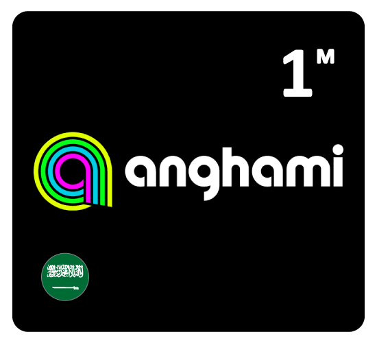 Anghami Plus Subscription for - 1 Month (KSA Store)