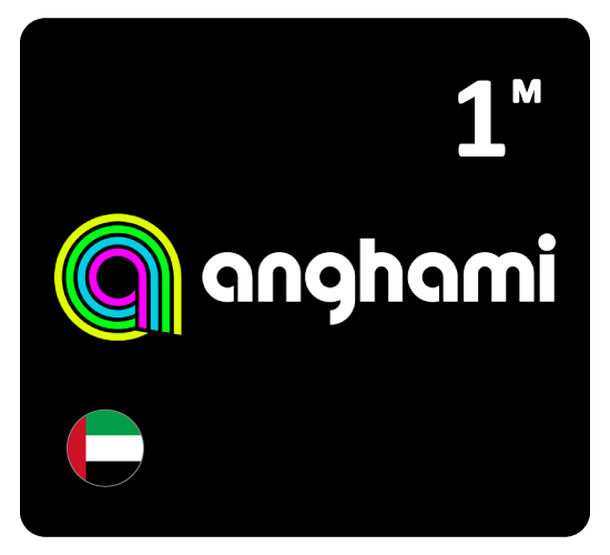 Anghami Plus Subscription for - 1 Months (UAE Store)