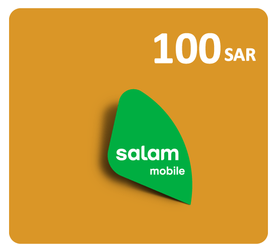 Salam Mobile E-voucher Card SAR 100.