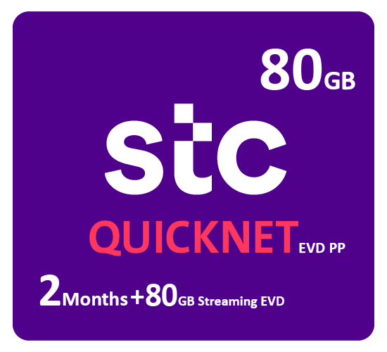 QUICKNet 80GB + 80GB Streaming EVD for 2 Months