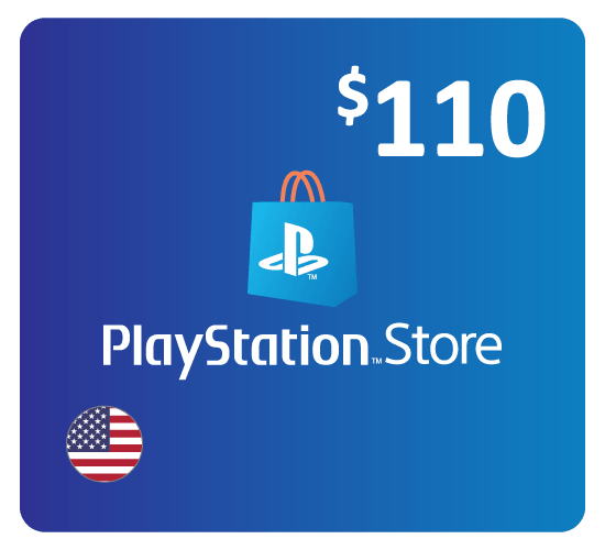 PlayStation Network - $110 PSN Card (United States Store)