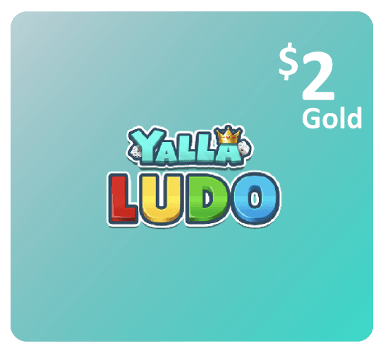 يلا لودو - 2 دولار قطعة ذهبية (عالمية)