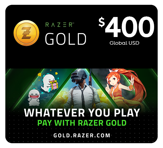 Razer Gold - $400 (Global)