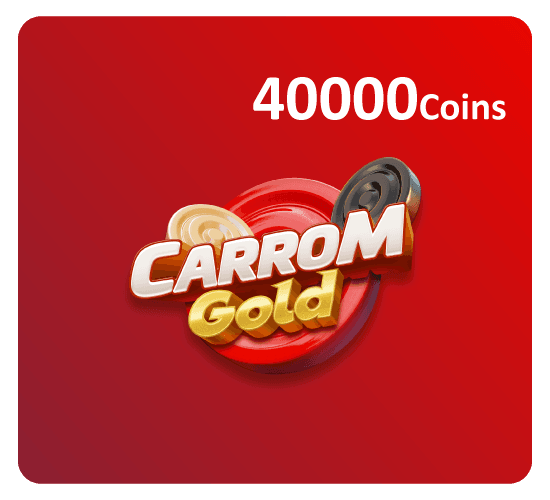 Carrom Gold Card 40000 Coin (International)