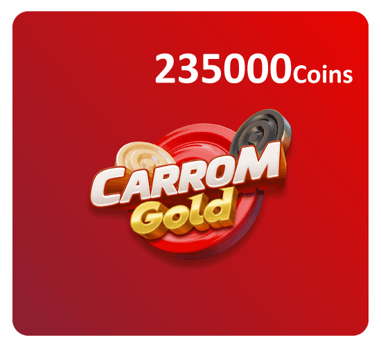 Carrom Gold Card 235000 Coin (International)