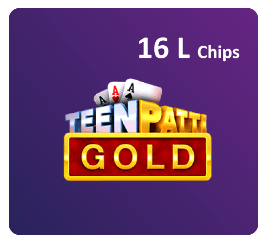 Teen Patti Gold 16 L Chips (International)