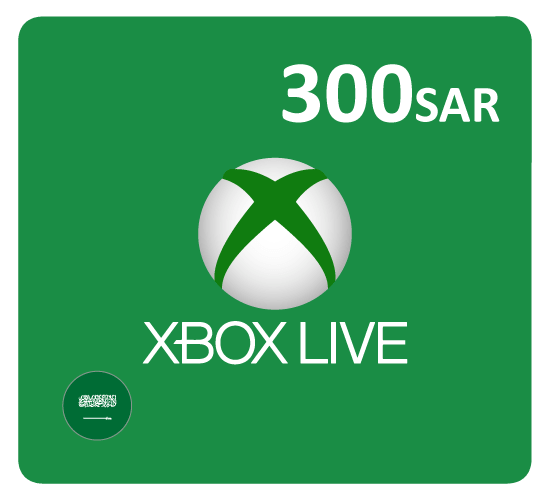Microsoft Xbox Live -- SAR300 (Saudi Store Works in KSA Only)