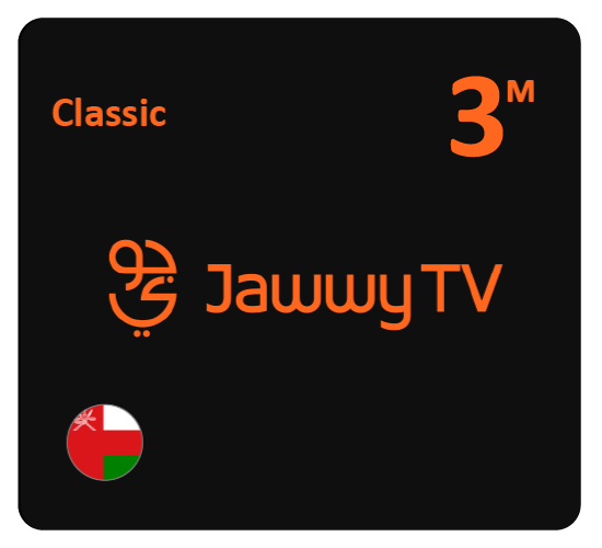 Jawwy TV Classic 3 months subscription- Oman Store