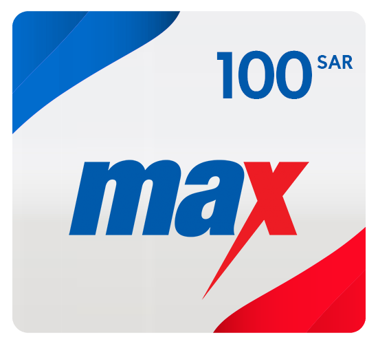بطاقة ماكس 100 ريال سعودي - السعودية