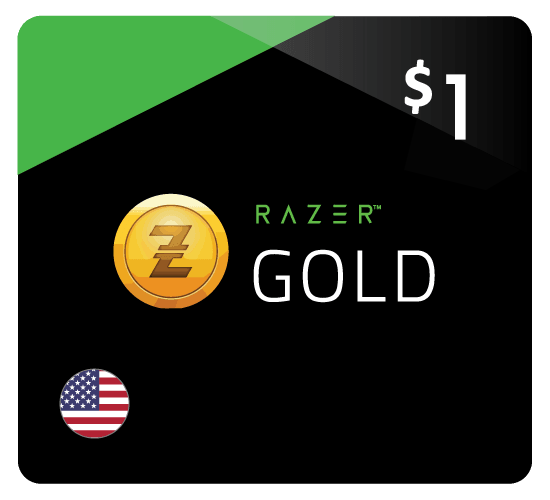 Razer Gold - $1 (US Store)