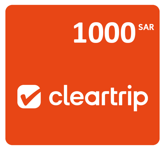 Cleartrip Flights GiftCard SAR 1000