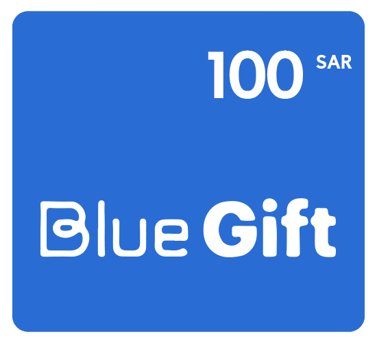 Blue Gift eCard SAR 100