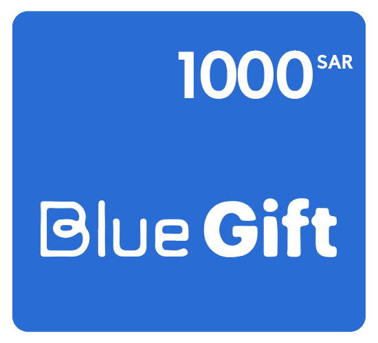 Blue Gift eCard SAR 1000
