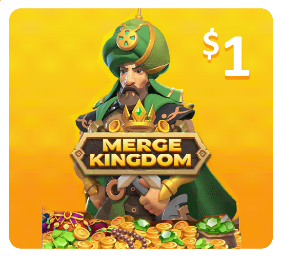 Merge Kingdom Warlords - $1 (INT)